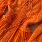 Pear-shaped lantern sleeve dress summer women’s French style