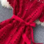 French retro ladylike style ladylike dress