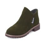 Korean version of boots for women with low heels and low tubes (1)